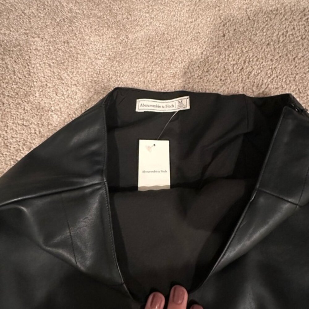 Abercrombie Leather Skirt - Picture 3 of 3